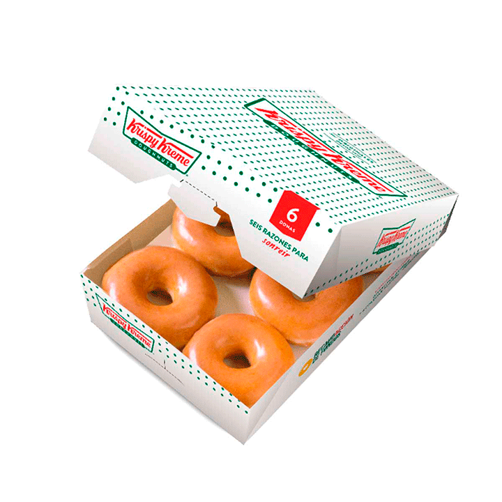 Media Docena Glaseada. Krispy Kreme®