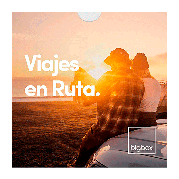 Viajes en Ruta para 2 Personas. Bigbox®